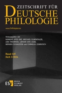 Zeitschrift für Deutsche Philologie 2/2026